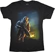 Halo 3 Colored Spartan Poster Eyes Mens T-Shirt