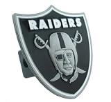 NFL Trailer Hitch Cover - Oakland Raiders