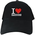 CAPS BLACK EMBROIDERY " I LOVE HARDCORE TRANCE CLASSIC "
