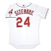 Upper Deck 65651 Grady Sizemore Autographed Cleveland Indians Home/White Jersey (UDA)