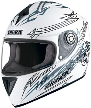 SHARK RSI Titan, weiss/silber, Gr. L