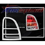 2002-2004 Chevrolet Trailblazer Chrome Tail Light Covers 2PC by CWZ