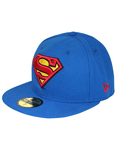 New Era 59Fifty Character Basic Superman Emblem Cap (7 3/4)