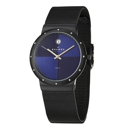titanium quartz watch. Limited time only! Skagen