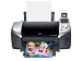Epson Stylus Photo Printer R320, Unique CD Printing, with Ink/paper/cable
