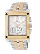 Le Chateau Men's T/T Watch w/Chrono & Military time "Sports Dinamica" Collection #5402MCHR (White Dial)