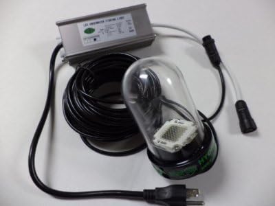 The Seafloor Series of Underwater Lights Are Our "Anchored to the Bottom" Style Lights. This Means the Light Fixture Floats so a Weight Is Required to Hold the Light in the Desired Location and Depth. The Sf60 Comes with a 50 Foot Cord, a 120v to 24v Power Supply to Provide Safe Current to the Light and an Array of High Output Leds for Maximum Output and Energy Efficiency. The Sf60 Underwater Light Is Designed to Be Deployed so the Light Fixture Is Floating About 3 Feet Below the Surface. Because There Are No Special Transformers, Ballasts and Other Parts, There Is No Need for an Electrician. Simply Attach a Small Weight (About 2 Pounds) on the Cord, Drop It in the Water and Plug It Up. Installation Takes About 5 Minutes. As with All Our Dock Lights, We Recommend Turning Off Any Other White Lights on the Dock. You Will Be Amazed At the Amount of Fish You Will See with the Sf60. Safe Low Voltage Current, Very Bright and Energy Efficient Best Describes Theh Sf60, a Truely Green Product.