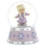 Precious Moments Angel Girl - Musical Waterglobe