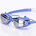 Eaglers swimming goggles - Safety glasses anti fog adult mirrored swim goggles - EARPLUG ATTACHED - 100% UV Protection - Free Protection Case - Comfortable - 3 COLORS - Enhance your swimming experience NOW!
