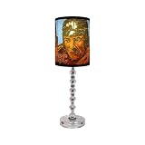 USC Vintage Football 1 Table Lamp With Acrylic Spheres Base