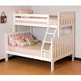 Alpine II Twin over Full Bunk Bed in White