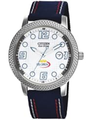Citizen Unisex BM7211-00A Eco-Drive US Open Blue Nylon Strap and Date Watch