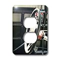3dRose LLC lsp_29734_6 Nascar Wheel, 2-Plug Outlet Cover
