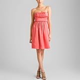 BCBG MAX AZRIA - BCBGMAXAZRIA Strapless Ruffle Trim Cocktail Dress