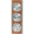 Weather Station Aluminum and Wood with Cherry Finish