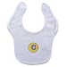 Hudson Baby Personalized Initial Bib- C, Boy, Blue/Yellow