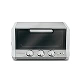 Cuisinart TOB-50W Classic Toaster Oven Broiler, White and Stainless