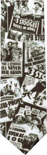 3 Stooges Posters Tie