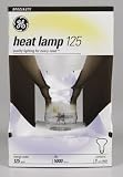 G E LIGHTING #48069 GE 125W CLR Heat Bulb