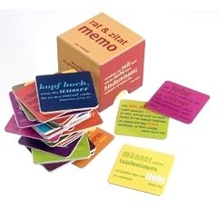 ars vivendi Rat und Zitat Memo: Memo-Spiel