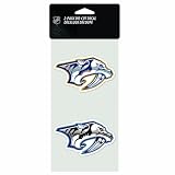NHL Nashville Predators 4-by-8 Die Cut Decal