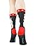 Foot Traffic Women's Novelty Socks, Cute Cat Socks for Cat Lovers, Sizes 4–10, Lucky Cat