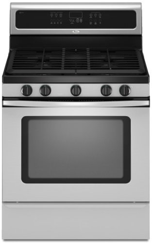 Whirlpool : GFG471LVS 30in Freestanding Gas Range with 5 Sealed Burners Stainless Steel