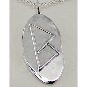 Sterling Silver Growth Rune Pendant 41qoUdqLPaL. SL500 AA300 Sterling Silver Growth Rune Pendant