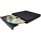 AGPtEK Slim USB 2.0 External Slim USB 2.0 CD-ROM Drive for all Laptop notebook