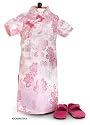 Chinese Cheongsam ~ Christmas Asian Doll Clothes fits 18" American Girl Dolls