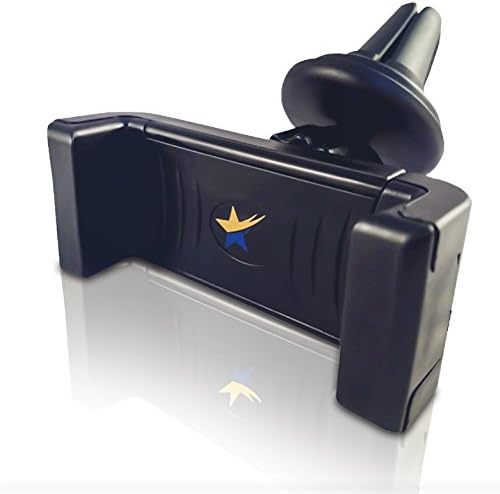 Car Mount, Cell Phone Holder, QUALITIES BEST Universal Air Vent Phone Mount for Car, for any Smartphones up to 5.5" Screen, full 360 Rotate, Swivel & Tilt features, for iPhone's, Samsung Galaxy and others
