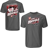 Checkered Flag Jeremy Mayfield Haas Automation T-Shirt