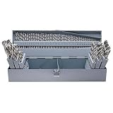 Buy 1 16-1 2, A-Z, #1-60 High Speed Steel Brite Drill Set in Metal Case, 115 bits by Drill Sets&node=228013