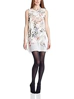 Assuili Vestido Seda Tulipe (Blanco / Multicolor)