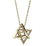 M.Cohen Gold Plated Sterling Silver Necklace With M