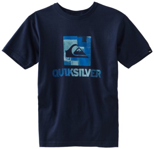 Quiksilver Boys 8-20 Reverb Tee, Navy, Medium