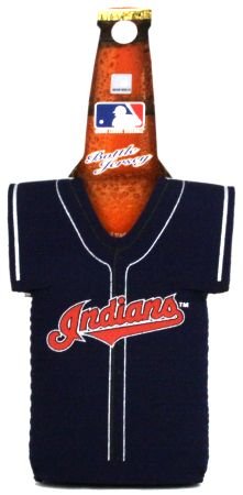 CLEVELAND INDIANS BOTTLE JERSEY KOOZIE COOLER COOZIE
