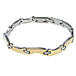 Stainless Steel Bracelet - Length: 7.5", Width: 5mm