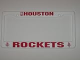 HOUSTON ROCKETS Team Logo PLASTIC LICENSE PLATE FRAME