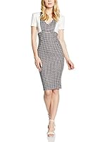 MAIOCCI Vestido (Blanco / Negro)