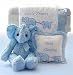 Sleepy Time Elephant Gift Set Blue - Boy
