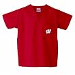 Wisconsin Badgers NCAA Classic Scrub 1 Pocket Top (Red) Wisconsin Badgers NCAA Classic Scrub 1 Pocket Top (Red)