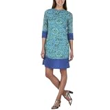 Isaac Mizrahi for Target Printed Sheath Dress - Blue Paisley