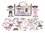 Melissa & Doug Tops And Tights Magnetic Dress -Up
