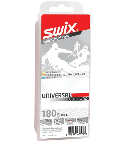 Bio-Degradable Swix Ski U180 Wax Universal 180g