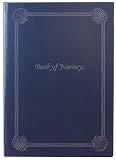Faux Leather Travel Journal, Embossed, 7x10"