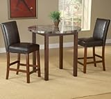 Bernards Furniture Brown PVC Bar Stool - Set of 2 (5933)