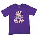 LSU Team Color Youth T-Shirt, Screened (Purple)