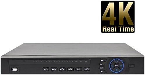 8 Channel 4K NVR (Network Video recorder) 8-12MP - Ultra High Definition - NO HARD DRIVE