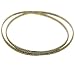 Antiqued Brass Tone Bracelet Duo